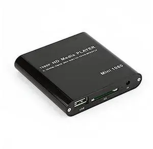 Mini HDMI Media Player 1080P HDD RM RMVB DIVX AVI MKV USB SD MPEG JPEG MOV SDHC Mini HDMI Media Player 1080P HDD RM RMVB DIVX AVI MKV USB SD MPEG JPEG MOV SDHC