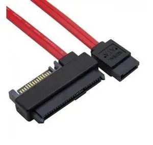 SFF-8482 SAS 29 Pin to 7 Pin SATA Hard Disk Drive Raid Cable with 15 Pin SATA Power Port SFF-8482 SAS 29 Pin to 7 Pin SATA Hard Disk Drive Raid Cable with 15 Pin SATA Power Port