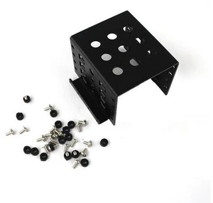 SSD354 Aluminum 4 Bay 3.5" to 2.5" HDD/SSD Mounting Hard Drive Bracket kit 2.5 " to 3.5 " Bay Convert Adapter SSD354 Aluminum 4 Bay 3.5" to 2.5" HDD/SSD Mounting Hard Drive Bracket kit 2.5 " to 3.5 " Bay Convert Adapter