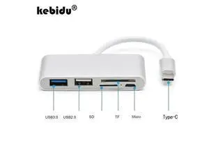 USB 3.0 HUB Cable USB Splitter TF Card Read USB Type C Hub OTG USB-C Micro USB Power Adapter for Macbook Air Pro surface pro 6 USB 3.0 HUB Cable USB Splitter TF Card Read USB Type C Hub OTG USB-C Micro USB Power Adapter for Macbook Air Pro surface pro 6