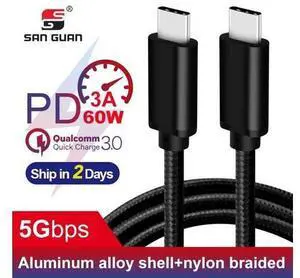 C Cable 3m fast charge for C Type C Macbook Pro 2m QC 3.0 60W 3A 3.1 Gen1 Type C Cable for C Cable 3m fast charge for C Type C Macbook Pro 2m QC 3.0 60W 3A 3.1 Gen1 Type C Cable for