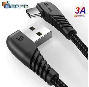 3A 90 Degree USB type C Cable for Galaxy S10 S9 Plus Mi 8 6 MAX 3 LG USB C TYPE-C Fast Charging Cable 3A 90 Degree USB type C Cable for Galaxy S10 S9 Plus Mi 8 6 MAX 3 LG USB C TYPE-C Fast Charging Cable