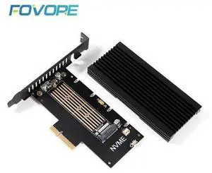 M.2 PCI-e adapter m key NVMe NGFF M.2 SSD 2280 to PCI-e X4 adapter M2 PCI e PCI express converter Card with Heat sink heatsink M.2 PCI-e adapter m key NVMe NGFF M.2 SSD 2280 to PCI-e X4 adapter M2 PCI e PCI express converter Card with Heat sink heatsink