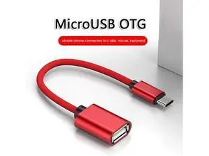 1 Pc 3colors 18cm Micro USB OTG Cable Type C OTG Cable Gaming OTG Adapter Cellphone Game Mouse Keyboard Connector For 1 Pc 3colors 18cm Micro USB OTG Cable Type C OTG Cable Gaming OTG Adapter Cellphone Game Mouse Keyboard Connector For