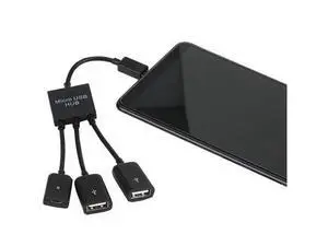 3 In1 Type-C Male To Female Micro OTG USB Port Portable Durable Game Mouse Keyboard Adapter Cable For Android Phone Tablet 3 In1 Type-C Male To Female Micro OTG USB Port Portable Durable Game Mouse Keyboard Adapter Cable For Android Phone Tablet