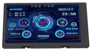 3.5inch IPS USB Mini Screen AIDA64 PC CPU RAM Data Monitor PC Sensor Panel Display Temperature Monitor Computer Temp Monitor 3.5inch IPS USB Mini Screen AIDA64 PC CPU RAM Data Monitor PC Sensor Panel Display Temperature Monitor Computer Temp Monitor