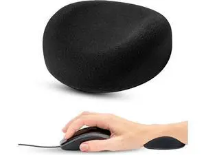 Comfy Glide Palm/Wrist Rest - Smooth Gliding Left and Right-Hand Ergonomic Memory Foam Wrist Support for Mouse or Keyboard - Anti-Fatigue - Stress and Pain Relief for Carpal Tunnel (Jet Black) Comfy Glide Palm/Wrist Rest - Smooth Gliding Left and Right-Hand Ergonomic Memory Foam Wrist Support for Mouse or Keyboard - Anti-Fatigue - Stress and Pain Relief for Carpal Tunnel (Jet Black)