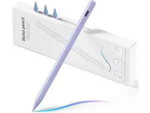 Stylus Pen for iPad Fast Charging Pencil for Pad with Palm Rejection Tilt Sensitivity for iPad 6-10 Pro 11/12.9/M4 Air 3/4/5/M2 Mini 5/6 Purple Stylus Pen for iPad Fast Charging Pencil for Pad with Palm Rejection Tilt Sensitivity for iPad 6-10 Pro 11/12.9/M4 Air 3/4/5/M2 Mini 5/6 Purple