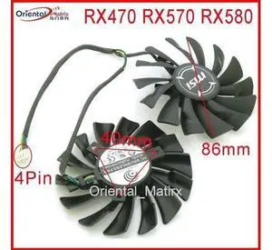 PLD09210S12HH 86mm DC12V 0.40A 4Pin VGA Fan For MSI RX470 RX570 RX580 GTX 980 960 970 1060 1070 1080TI Graphics Card Cooling Fan PLD09210S12HH 86mm DC12V 0.40A 4Pin VGA Fan For MSI RX470 RX570 RX580 GTX 980 960 970 1060 1070 1080TI Graphics Card Cooling Fan