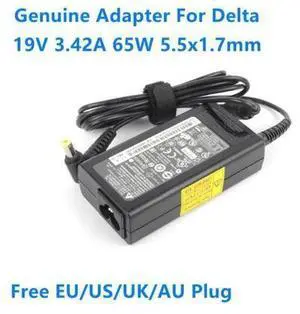 19V 3.42A 65W DELTA ADP-65VH D ADP-65VH F ADP-65JH DB Power Supply AC Adapter For ACER S3-951 V5-573 MSI Laptop Charger 19V 3.42A 65W DELTA ADP-65VH D ADP-65VH F ADP-65JH DB Power Supply AC Adapter For ACER S3-951 V5-573 MSI Laptop Charger