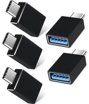 5Pack USB C to USB Adapters, Type C to USB 3.0 USBC Adapter Side by Side Male to USB 3.0 Female Typec Adaptor for MacBook Pro/Air 2021, iMac iPad Mini 6, Thunderbolt 3/4 Type C OTG Adaptador Converter 5Pack USB C to USB Adapters, Type C to USB 3.0 USBC Adapter Side by Side Male to USB 3.0 Female Typec Adaptor for MacBook Pro/Air 2021, iMac iPad Mini 6, Thunderbolt 3/4 Type C OTG Adaptador Converter