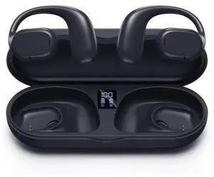 Wireless Earbuds | Bluetooth Headphones, Non-In-Ear Ear Protection Headphones Wireless Bluetooth 5.3 with LED Display, Up to 8 Hours Playtime Touch Control Sports Waterproof Earbuds Wireless Bluetooth Wireless Earbuds | Bluetooth Headphones, Non-In-Ear Ear Protection Headphones Wireless Bluetooth 5.3 with LED Display, Up to 8 Hours Playtime Touch Control Sports Waterproof Earbuds Wireless Bluetooth