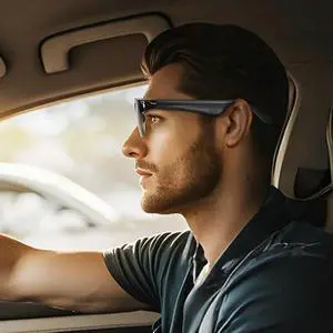 Glasses AI Translator Hands-Free Music & Calls Audio Glasses Protection Outdoor Sports Headphones for Men Women Glasses AI Translator Hands-Free Music & Calls Audio Glasses Protection Outdoor Sports Headphones for Men Women
