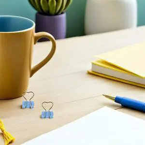 24Pcs l Heart Paper Clips Compact Binder Clamps for Document Sorting Planner Pages Receipt Books Notes Files Office 24Pcs l Heart Paper Clips Compact Binder Clamps for Document Sorting Planner Pages Receipt Books Notes Files Office