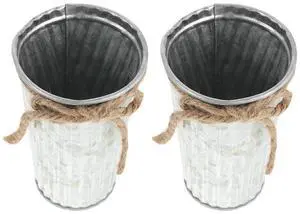 2Pcs Vintage l Pencil Holder Round Pen Organizer Desk Brush Cup Stationery Container for Office 2Pcs Vintage l Pencil Holder Round Pen Organizer Desk Brush Cup Stationery Container for Office