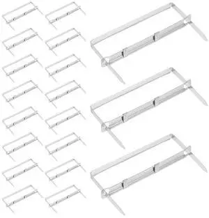 50Pcs 3.5 Inch Two Hole l Paper Fasteners Prong File Folder Clips Heavy Duty Document Organizer for Office and School 50Pcs 3.5 Inch Two Hole l Paper Fasteners Prong File Folder Clips Heavy Duty Document Organizer for Office and School