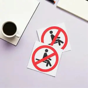 10Pcs Warning Sign Stickers Self Adhesive Reflective Safety Decals for Workshop Factory Warehouse Industrial Safety Warning 10Pcs Warning Sign Stickers Self Adhesive Reflective Safety Decals for Workshop Factory Warehouse Industrial Safety Warning