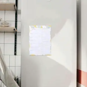 Magnetic Schedule Notepad Refrigerator Shopping List Memo Pad Strong Adhesion Non-Slip Design Daily Planner Organizer Fridge Magnetic Schedule Notepad Refrigerator Shopping List Memo Pad Strong Adhesion Non-Slip Design Daily Planner Organizer Fridge