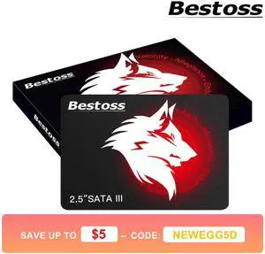 Bestoss 2.5" 1TB SSD SATA III 6Gb/s 3D NAND Internal Solid State Hard Drive SSDs for Laptop and Computer, Up to 550MB/s, laptop PC Desktop compatible Bestoss 2.5" 1TB SSD SATA III 6Gb/s 3D NAND Internal Solid State Hard Drive SSDs for Laptop and Computer, Up to 550MB/s, laptop PC Desktop compatible