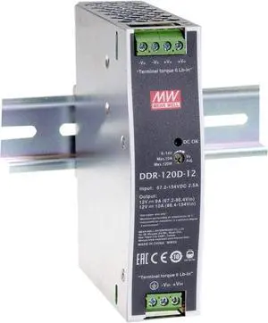 Mean Well DDR-120C-48 DC-DC Converter - 120W - 33.6~67.2V in 48V Out Mean Well DDR-120C-48 DC-DC Converter - 120W - 33.6~67.2V in 48V Out