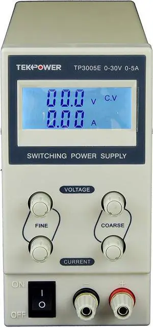 Tekpower TP3005E DC Adjustable Switching Power Supply 30V 5A Digital Display Tekpower TP3005E DC Adjustable Switching Power Supply 30V 5A Digital Display
