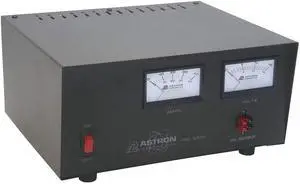 Astron RS-35M-AP Desktop 13.8VDC Linear Power Supply with Meters and Anderson Power Poles, 35A Peak, 25A Continuous Astron RS-35M-AP Desktop 13.8VDC Linear Power Supply with Meters and Anderson Power Poles, 35A Peak, 25A Continuous