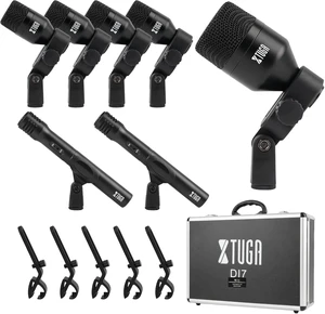 DI7 Drum Microphone Kit,7 Pieces Metal Dynamic Drum Mic Set DI7 Drum Microphone Kit,7 Pieces Metal Dynamic Drum Mic Set