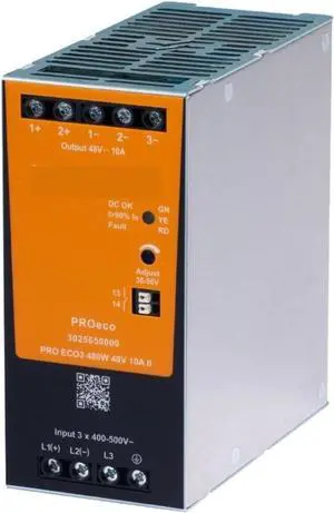 Power Supply 3025650000 PRO ECO3 480W 48V 10A II Power Supply 3025650000 PRO ECO3 480W 48V 10A II