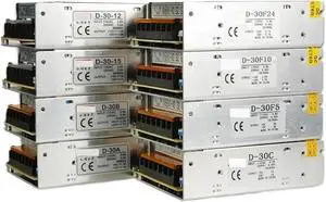 Dual Output Switching Power Supply 30W D-30A 5V 12V D-30B 5V 24V D-30C 12V 24V Input 100-240V LED Power SMPS for Electronics(5V3A -5V3A) Dual Output Switching Power Supply 30W D-30A 5V 12V D-30B 5V 24V D-30C 12V 24V Input 100-240V LED Power SMPS for Electronics(5V3A -5V3A)