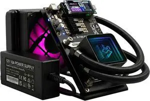 Bitcoin Miner NerdQaxe++ Hydro 4.8TH/S 75W Power Supply Bitcoin Miner NerdQaxe++ Hydro 4.8TH/S 75W Power Supply