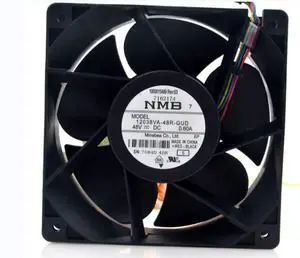 12038VA-48R-GUD 120x120x38mm 48V 0.6A 4-Wire Cooling Fan 12038VA-48R-GUD 120x120x38mm 48V 0.6A 4-Wire Cooling Fan