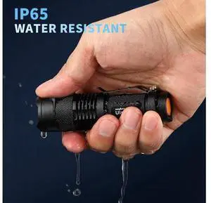 ULTRAFIRE 5 Pack SK68 Tactical and Small Flashlights,7w 3-Mode Pocket Torch Adjustable Focus Zoom Light Lamp ULTRAFIRE 5 Pack SK68 Tactical and Small Flashlights,7w 3-Mode Pocket Torch Adjustable Focus Zoom Light Lamp