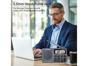 Portable AM/FM Radio, Small Pocket Radio with Bass Speaker, Support Micro SD Card and Record, Long Battery Life, Alarm and Sleep Function Portable AM/FM Radio, Small Pocket Radio with Bass Speaker, Support Micro SD Card and Record, Long Battery Life, Alarm and Sleep Function