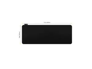 Gaming Mouse Pad, XXL Large (31.5 x 11.8 in) RGB Mouse Mat, 7 LED Colors 10 Lighting Modes, Waterproof Fabric Surface, and Non-Slip Rubber Base for PC Laptop Keyboard Gaming Mouse Pad, XXL Large (31.5 x 11.8 in) RGB Mouse Mat, 7 LED Colors 10 Lighting Modes, Waterproof Fabric Surface, and Non-Slip Rubber Base for PC Laptop Keyboard
