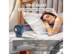 USB Desk Fan Small Quiet, Stepless Speed Flexible Adjust Mini Fans for Home Office Dorm Desktop, Portable Travel Fan Personal Cooling, Plug In USB Powered, Blue USB Desk Fan Small Quiet, Stepless Speed Flexible Adjust Mini Fans for Home Office Dorm Desktop, Portable Travel Fan Personal Cooling, Plug In USB Powered, Blue