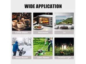 10 Pack Short Extension Cord, 3 Prong 8-Inch Small Extension Cord Outlet Saver 16AWG/13A for Indoor Outdoor Use, NEMA 5-15P to NEMA 5-15R Power Extension Cable 10 Pack Short Extension Cord, 3 Prong 8-Inch Small Extension Cord Outlet Saver 16AWG/13A for Indoor Outdoor Use, NEMA 5-15P to NEMA 5-15R Power Extension Cable