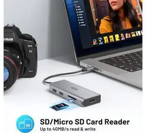 USB C Docking Station Dual Monitor, 9 in 1 Triple Display Docking Station to Dual HDMI Adapter Displayport SD TF Card Reader 2USB 2.0, 1 USB 3.0, 100W PD for USB C Thunderbolt 3/4 Laptops USB C Docking Station Dual Monitor, 9 in 1 Triple Display Docking Station to Dual HDMI Adapter Displayport SD TF Card Reader 2USB 2.0, 1 USB 3.0, 100W PD for USB C Thunderbolt 3/4 Laptops