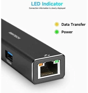 USB to Ethernet Adapter, RSHTECH USB 3.2 Gen 2 Hub with RJ45 Gigabit Ethernet, 10Gbps USB-C and 2 USB-A Data Ports, Aluminum USB Type C to LAN Network Adapter Splitter for Laptop and PC, RSH-ST310 USB to Ethernet Adapter, RSHTECH USB 3.2 Gen 2 Hub with RJ45 Gigabit Ethernet, 10Gbps USB-C and 2 USB-A Data Ports, Aluminum USB Type C to LAN Network Adapter Splitter for Laptop and PC, RSH-ST310