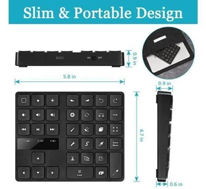 Goshyda Rechargeable Shortcut Drawing Keyboard for Procreate - iOS Compatible, One-Handed Ergonomic 35 Keys Goshyda Rechargeable Shortcut Drawing Keyboard for Procreate - iOS Compatible, One-Handed Ergonomic 35 Keys