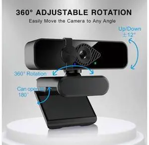 2K Ultra HD Webcam, Computer Camera for PC Monitor Laptop Desktop - External Web Cameras with Microphone, USB C Adapter, Privacy Cover for Video Conferencing, Streaming & Online Learning 2K Ultra HD Webcam, Computer Camera for PC Monitor Laptop Desktop - External Web Cameras with Microphone, USB C Adapter, Privacy Cover for Video Conferencing, Streaming & Online Learning