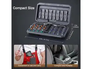 42 in 1 Magnetic Screwdriver Set DIY Ratchet Screwdriver Set Multi Bit Magnetic Drive Set with Detachable Ratchet Handle Portable Compact Repair Tool Kit for Furniture Computer Bicycle Gray 42 in 1 Magnetic Screwdriver Set DIY Ratchet Screwdriver Set Multi Bit Magnetic Drive Set with Detachable Ratchet Handle Portable Compact Repair Tool Kit for Furniture Computer Bicycle Gray