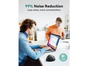 Ergonomic Mouse, 4800 DPI 5 Adjustable DPI Levels, Wireless Vertical Mouse, 6 Buttons, 2.4G Silent Mouse for Laptop, PC, Chromebook, Mac - Black Ergonomic Mouse, 4800 DPI 5 Adjustable DPI Levels, Wireless Vertical Mouse, 6 Buttons, 2.4G Silent Mouse for Laptop, PC, Chromebook, Mac - Black