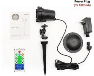Christmas Laser Lights, Outdoor Garden Laser Lights Projector with Moving RGB Waterproof for Christmas Holiday Christmas Laser Lights, Outdoor Garden Laser Lights Projector with Moving RGB Waterproof for Christmas Holiday