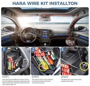 Dash Cam Hardwire, Compatible with Garmin Dash Cam 45 55 65W 46 56 66W and Dash Cam Mini Power Cable 010-12530-0 Dash Cam Hardwire, Compatible with Garmin Dash Cam 45 55 65W 46 56 66W and Dash Cam Mini Power Cable 010-12530-0