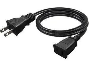 Toptekits (16ft/5m) NEMA1-15P to 1-15R Power Extension Cord,USA Outlet Saver Power Extension Cable, 2-Prong 2 Outlets125V 10A (16ft) Toptekits (16ft/5m) NEMA1-15P to 1-15R Power Extension Cord,USA Outlet Saver Power Extension Cable, 2-Prong 2 Outlets125V 10A (16ft)