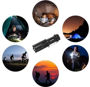 Mini LED Flashlights Pocket Pen Flashlight 5 Pack Ultra Bright 300 Lumens Handheld Flashlights Adjustable Focus Small for Kids Child Camping Cycling Hiking Emergency Torch Light Mini LED Flashlights Pocket Pen Flashlight 5 Pack Ultra Bright 300 Lumens Handheld Flashlights Adjustable Focus Small for Kids Child Camping Cycling Hiking Emergency Torch Light