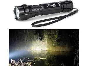 ULTRAFIRE LED Mini Flashlight Single Mode Flashlight with 4PCS UFB22 and Charger, Waterproof Super Bright High Lumen Flashlights WF-501B ULTRAFIRE LED Mini Flashlight Single Mode Flashlight with 4PCS UFB22 and Charger, Waterproof Super Bright High Lumen Flashlights WF-501B
