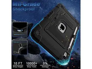 WESOROL Case for iPad A16 11th Generation 11 Inch (2025) iPad 10th Generation 10.9 Inch (2022),i Pad A16 Case Military Grade Shockproof Cases with Pencil Holder Shoulder Strap,Black WESOROL Case for iPad A16 11th Generation 11 Inch (2025) iPad 10th Generation 10.9 Inch (2022),i Pad A16 Case Military Grade Shockproof Cases with Pencil Holder Shoulder Strap,Black