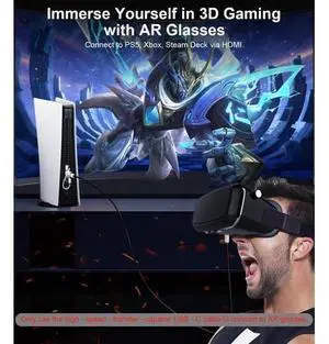 Reborn HDMI to USB C Adapter 4K 60Hz ^^ Uni-Directional HDMI Source to Type-C Display Adapter for AR Glasses XREAL OneAir 2 Pro/VITURE Pro/RayNeo Air 2s/Rokid,PS5,Portable Monitors - 1 Pack Reborn HDMI to USB C Adapter 4K 60Hz ^^ Uni-Directional HDMI Source to Type-C Display Adapter for AR Glasses XREAL OneAir 2 Pro/VITURE Pro/RayNeo Air 2s/Rokid,PS5,Portable Monitors - 1 Pack