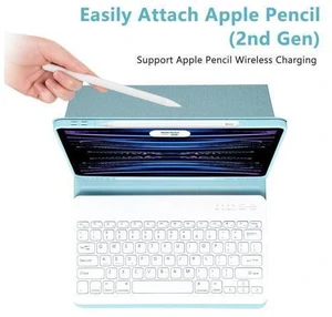aMZCaSE for iPad Air 13 inch Case with Keyboard(M4/M3/M2,2026/2025/2024), Folio Magnetic Detachable Cover for iPad air 13 inch, Case with Keyboard for Pro 12.9 inch 6th/5thGen, Lake Blue aMZCaSE for iPad Air 13 inch Case with Keyboard(M4/M3/M2,2026/2025/2024), Folio Magnetic Detachable Cover for iPad air 13 inch, Case with Keyboard for Pro 12.9 inch 6th/5thGen, Lake Blue